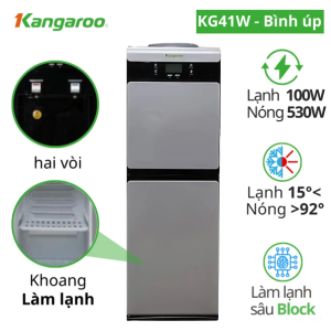 Cây Nước Nóng Lạnh KG41W- Bình úp